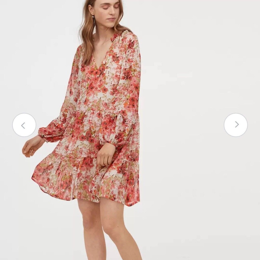 NEW Floral Long Sleeve Dress